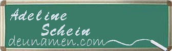 Adeline Schein Visitenkarte